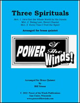 Three Spirituals P.O.D. cover